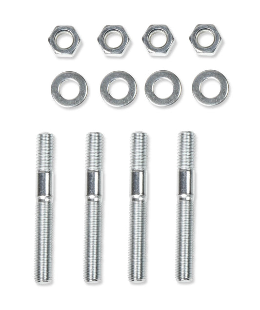 Carburetor Spacer Kit 1 Inch Ported Center This Die-Cast Aluminum Carburetor Spacer Kit Fits Holley & Carter with a 1 Inch Ported Center Mr Gasket-1