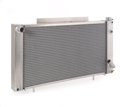 Radiator Direct-Fit Natural Finish for 82-93 S10 Pickup S10 Blazer S15 Pickup/S15 Jimmy Radiator Be Cool