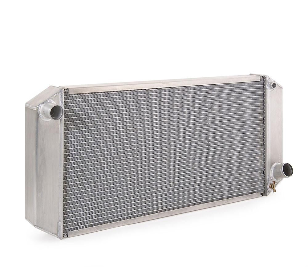 Radiator Direct-Fit Natural Finish for 40-42 Willys Radiator Be Cool