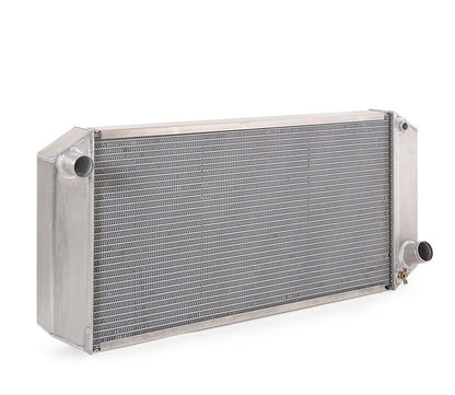 Radiator Direct-Fit Natural Finish for 40-42 Willys Radiator Be Cool