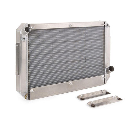 Radiator Direct-Fit Natural Finish for 40-42 Willys Radiator Be Cool-1