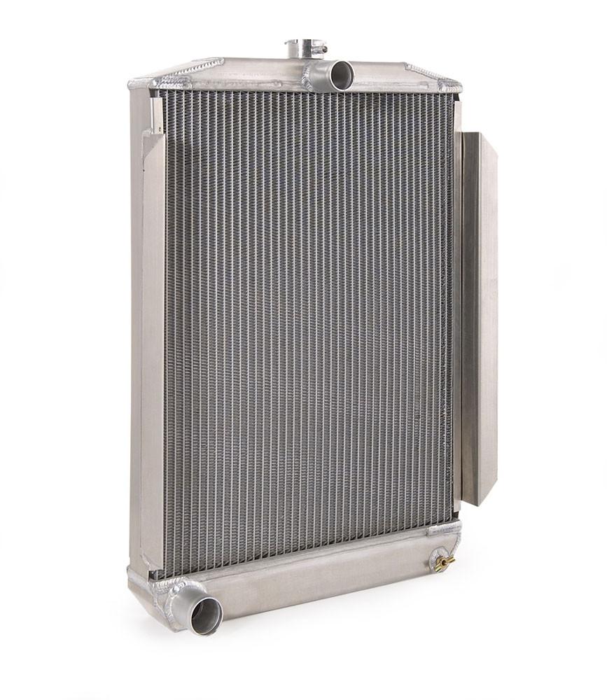 Downflow Radiator Factory-Fit Natural Finish for 53-56 Mercury M100/M250/M350 Pickup w/Std Trans Radiator Be Cool