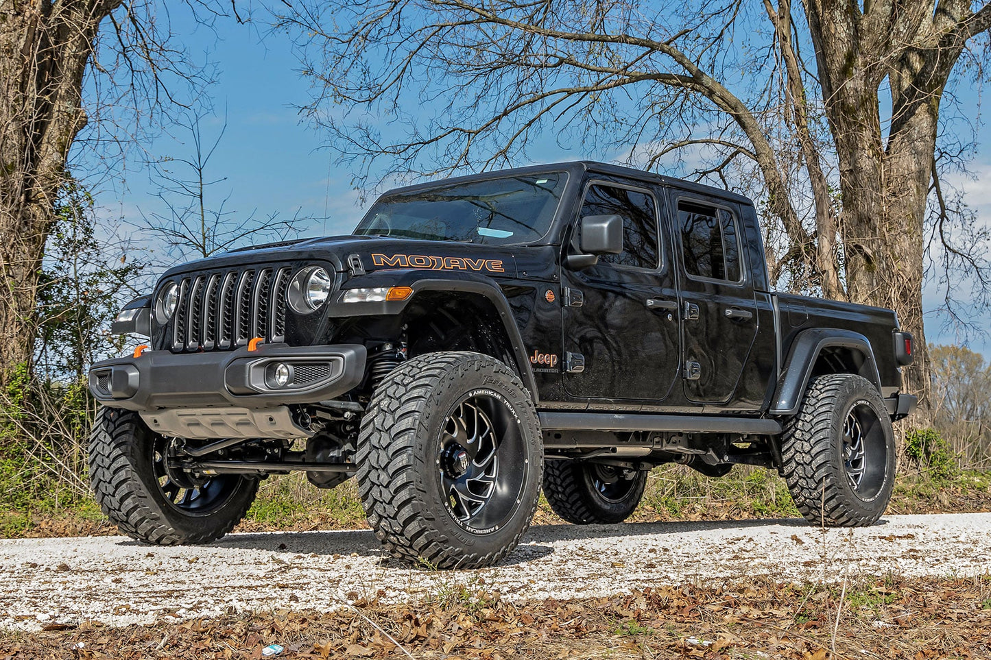 3.5 Inch Lift Kit No Shocks Jeep Gladiator JT Mojave 4WD (2020-2023) Rough Country-1