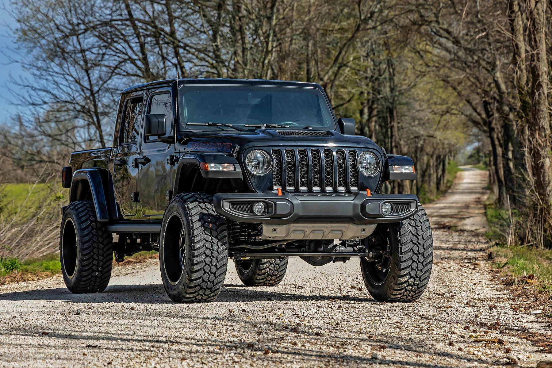 3.5 Inch Lift Kit No Shocks Jeep Gladiator JT Mojave 4WD (2020-2023) Rough Country-2