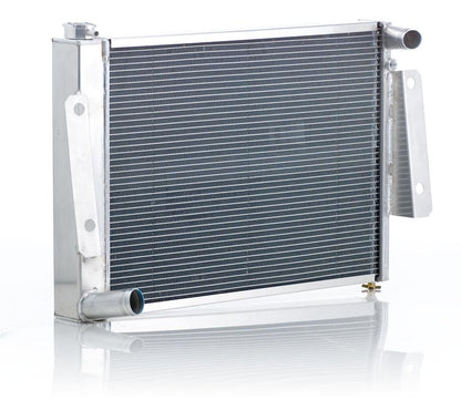 Radiator Direct-Fit Natural Finish for 74-88 Jeep J-Series w/Std Trans Radiator Be Cool-1