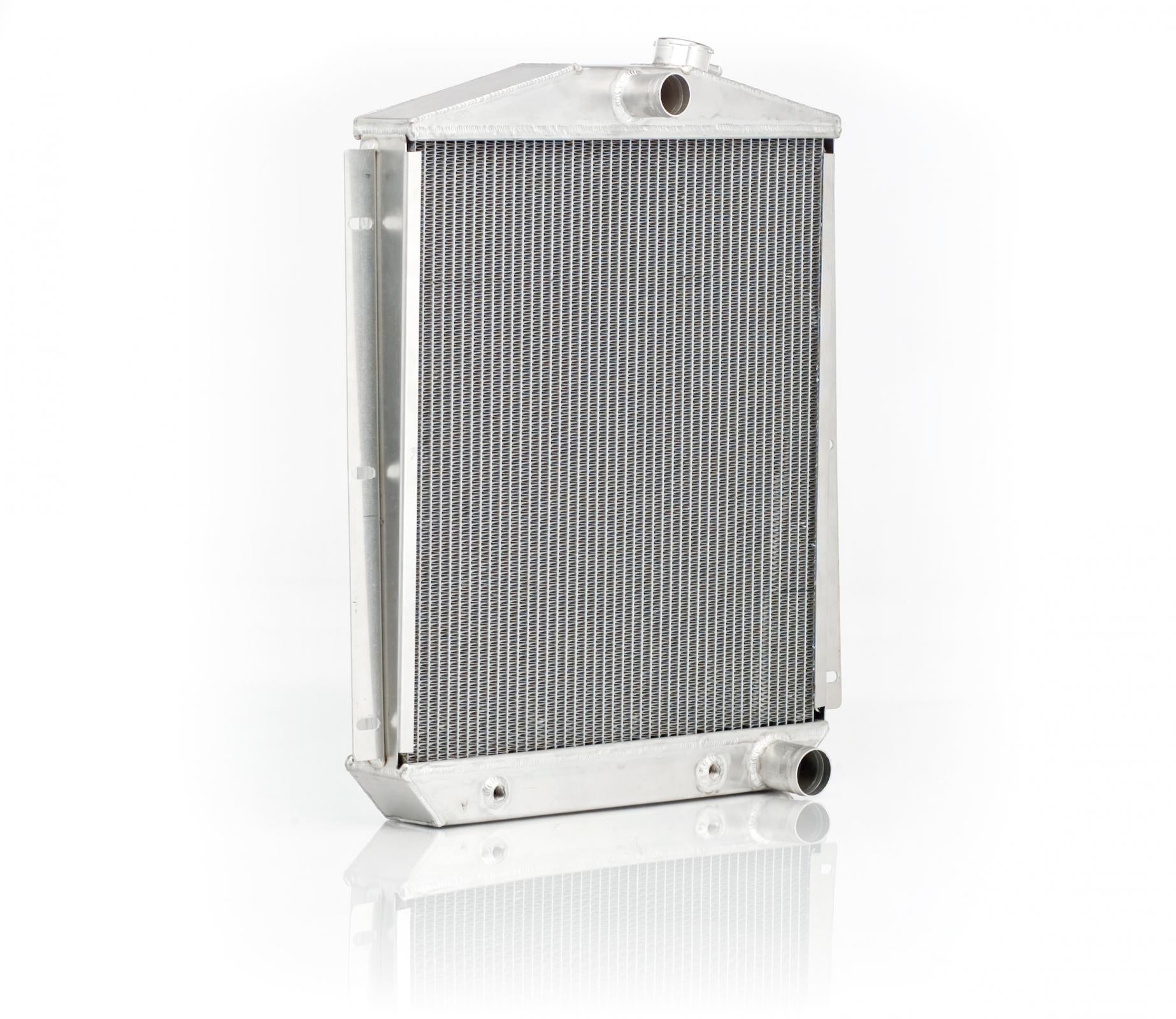 Radiator Direct-Fit Natural Finish for 47-54 GMC C/K 100 Series 1/2 Ton Radiator Be Cool-1