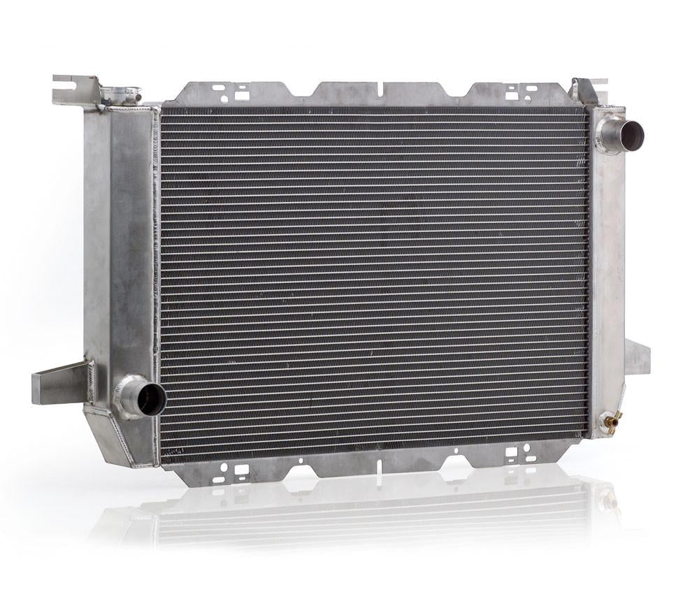 Radiator Direct-Fit Natural Finish for 85-95 Ford Bronco/F150 Truck Radiator Be Cool
