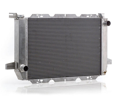 Radiator Direct-Fit Natural Finish for 85-95 Ford Bronco/F150 Truck Radiator Be Cool