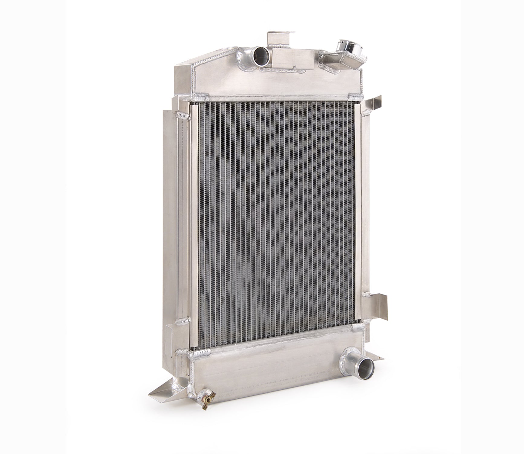Downflow Radiator Factory-Fit Natural Finish for 53 Ford F100/F250, Mercury M100/M250/M350 Pickup w/Flathead V8 w/Std Trans Radiator Be Cool
