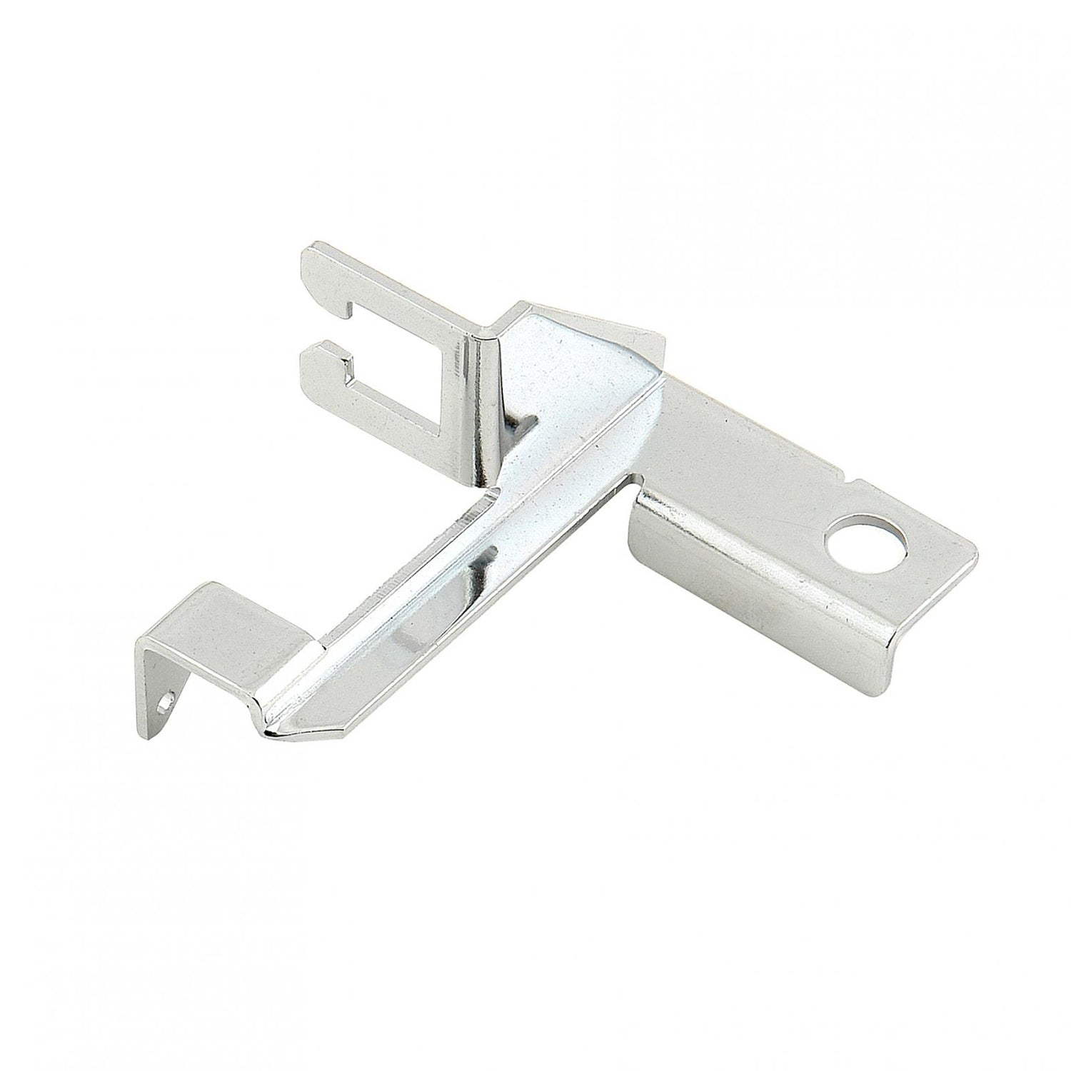 Throttle Cable Bracket Chrome This throttle cable bracket is made from chrome plated steel Mr Gasket