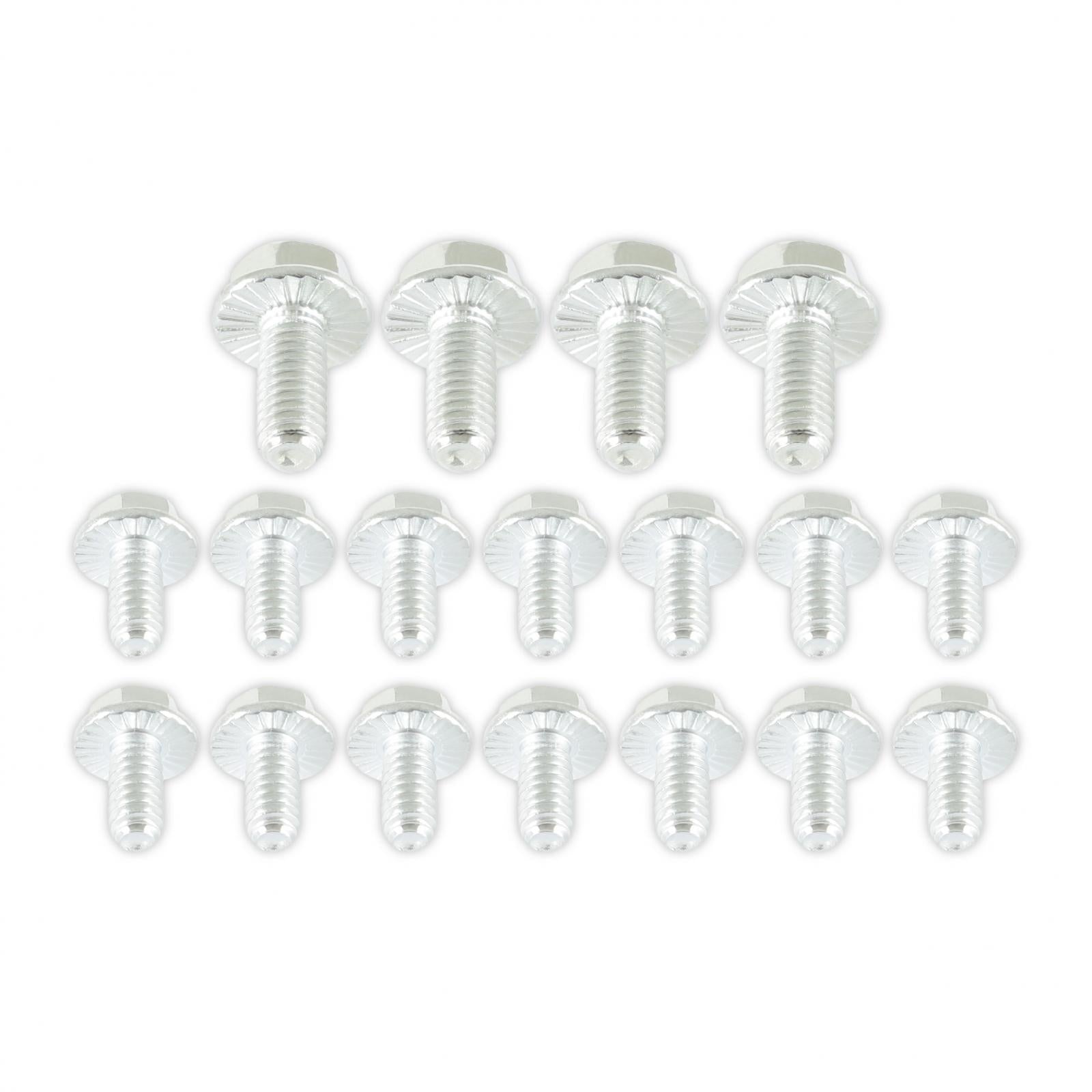 Oil Pan Bolts Fits Chevrolet Small Block, 90 Degree V6 and Oldsmobile V8 Mr Gasket-1