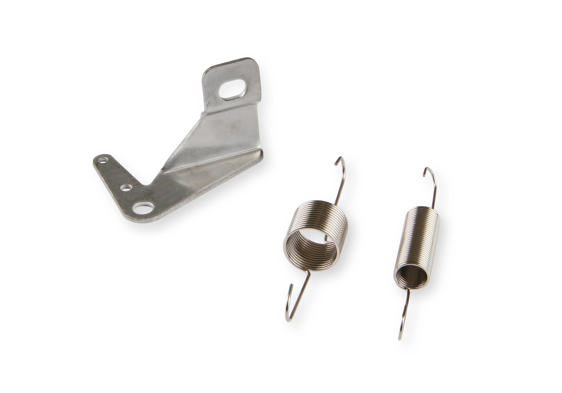 Stainless Throttle Cable Bracket Fits Holley Carburetors Mr Gasket-1