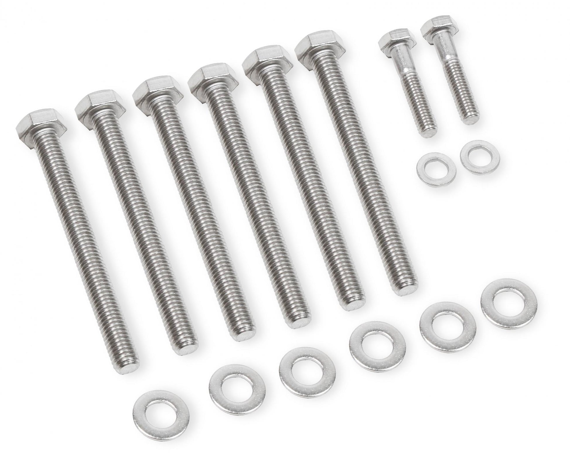 Water Pump Bolt Set Stainless Steel Fits GM LS Engines Mr Gasket