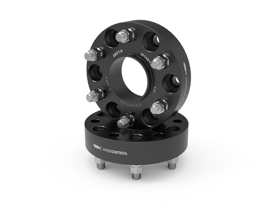 Control Billet Aluminum Wheel Spacers Ram 1500 (Dt) 19-26 6x5.5mm, Cb 77.8mm, 1-1/2 Inch Thickness aFe Power