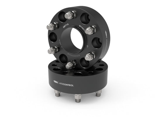 Control Billet Aluminum Wheel Spacers Ram 1500 (Dt) 19-26 6x5.5mm, Cb 77.8mm, 2 Inch Thickness aFe Power