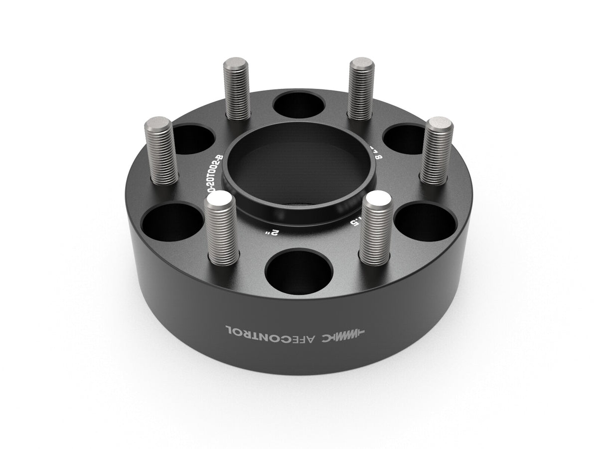 Control Billet Aluminum Wheel Spacers Ram 1500 (Dt) 19-26 6x5.5mm, Cb 77.8mm, 2 Inch Thickness aFe Power-1