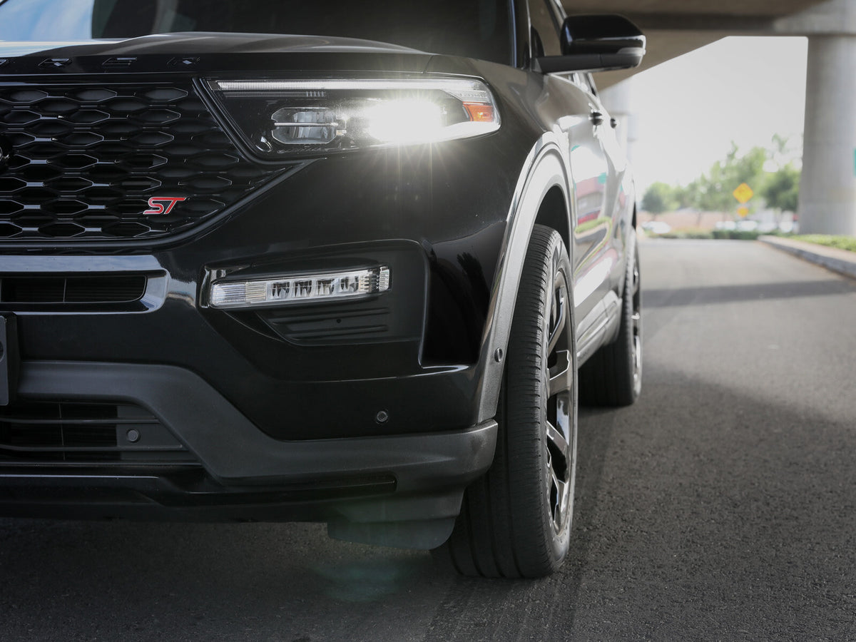 Control Billet Aluminum Wheel Spacers Ford Explorer St 20-26 5x114.3, Cb 70.5mm, 1-1/4 Inch Thickness aFe Power-4