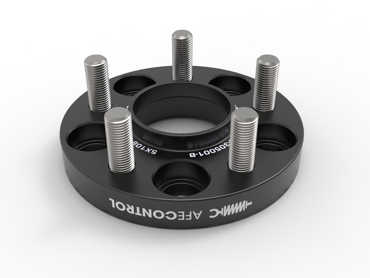 Control Billet Aluminum Wheel Spacers Ford Edge St 20-24 5x108, Cb 63.4mm, 20mm Thickness aFe Power-1