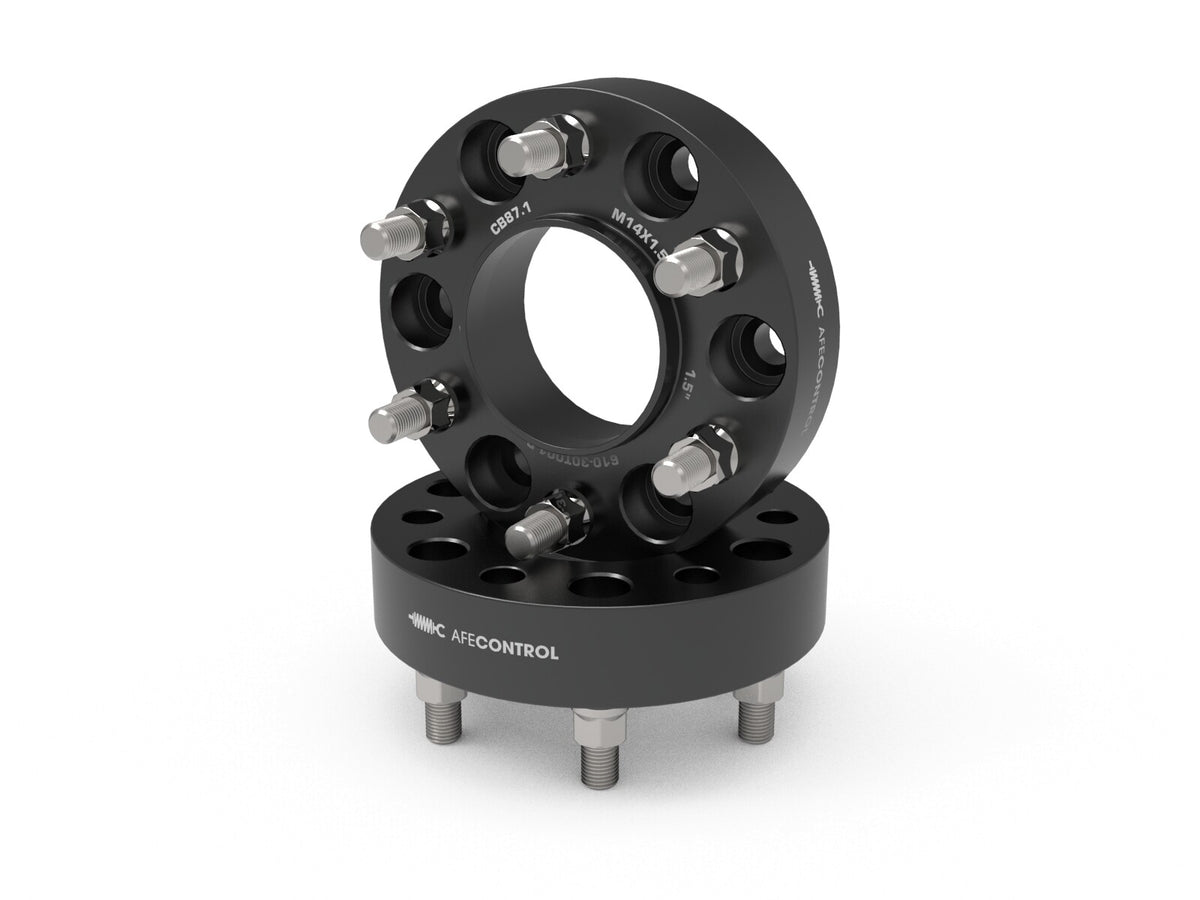 Control Forged Aluminum Wheel Spacers Ford F-150 15-26 6x135mm, Cb 87.1mm aFe Power-6
