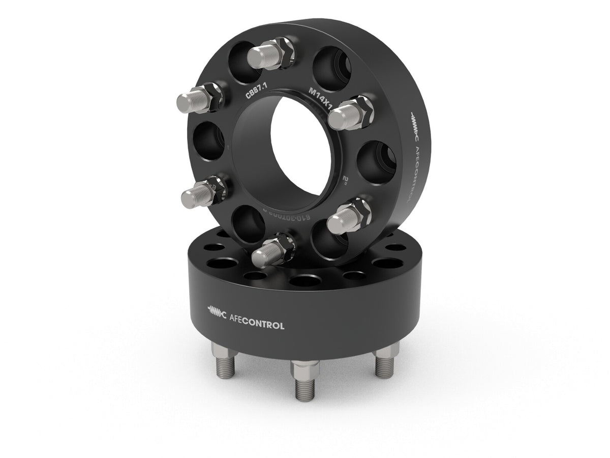 Control Forged Aluminum Wheel Spacers Ford F-150 15-26 6x135mm, Cb 87.1mm aFe Power