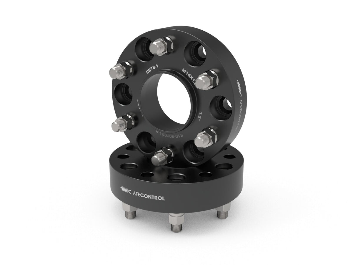 Control Forged Aluminum Wheel Spacers Chevrolet 1500 19-26 6x5.5mm, Cb 78.1mm Thickness aFe Power-6