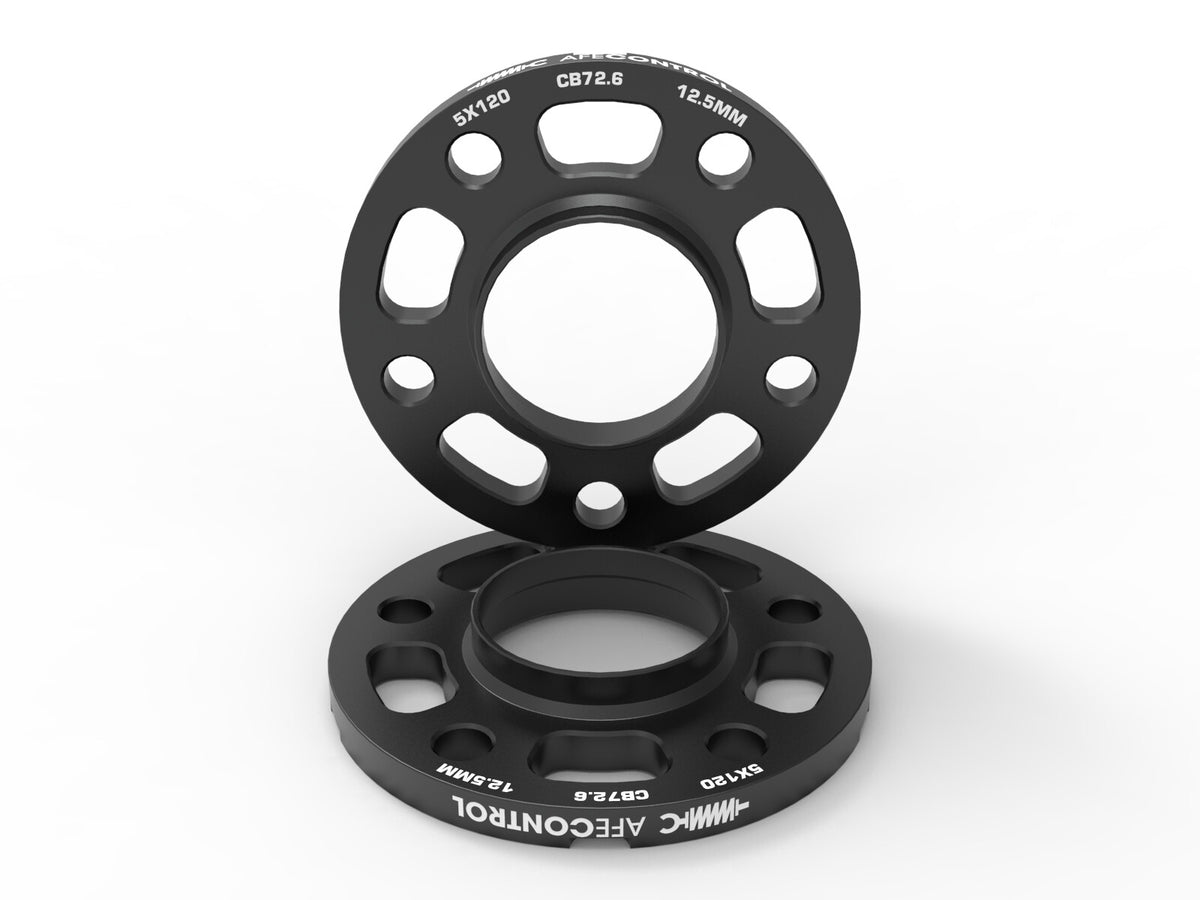 Control Billet Aluminum Wheel Spacers Various BMW Applications 5x120 CB72.6 12.5mm aFe Power