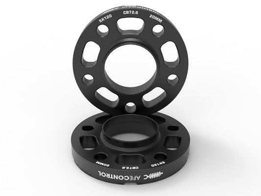 Control Billet Aluminum Wheel Spacers Various BMW Applications 5x120 CB72.6 20mm aFe Power