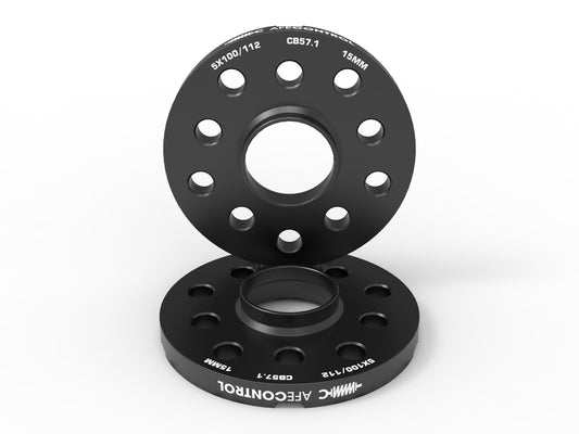 Control Billet Aluminum Wheel Spacers Various Volkswagen/ Audi Applications 5x100/112 CB57.1 15mm aFe Power