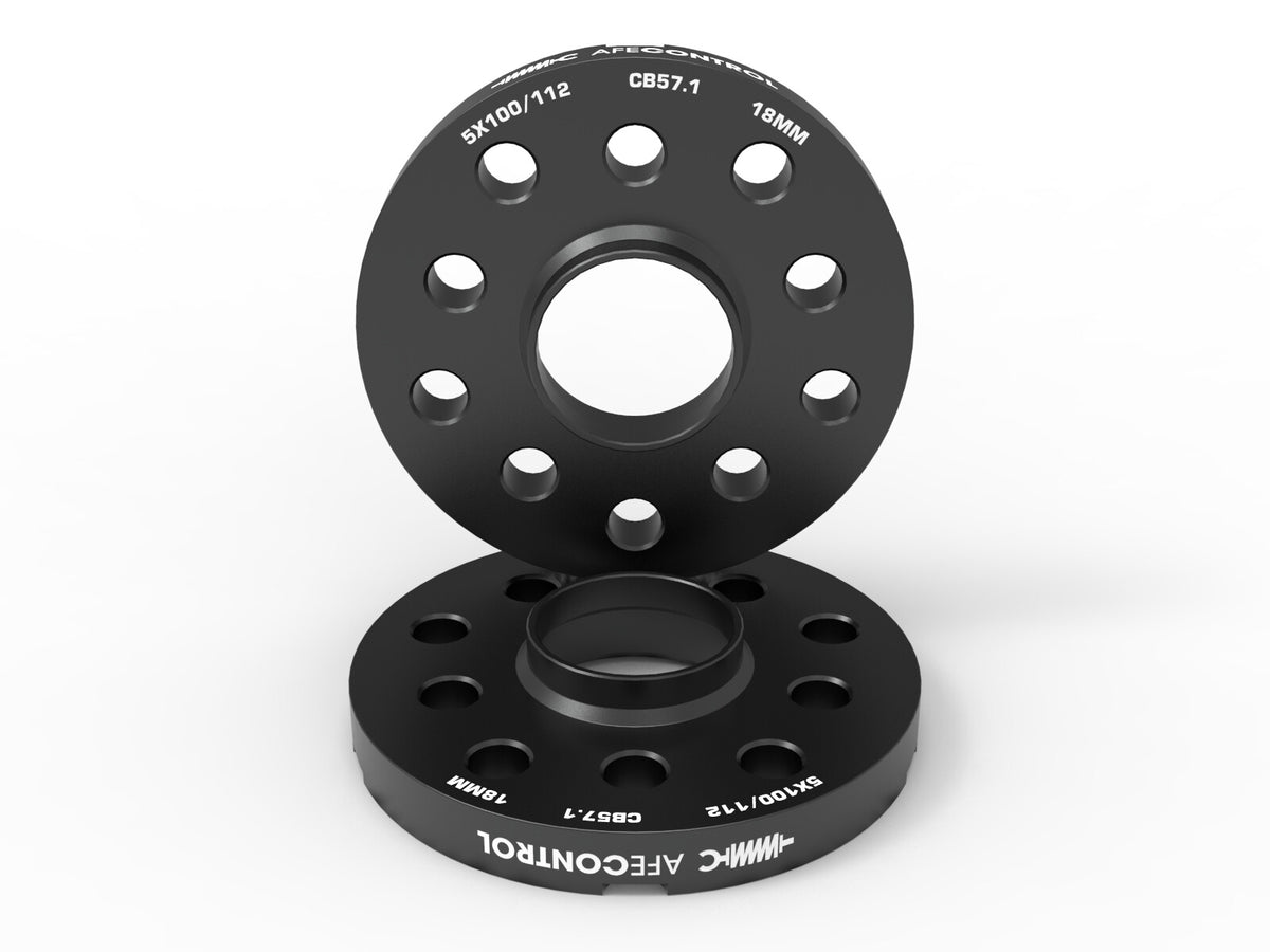 Control Billet Aluminum Wheel Spacers Various Volkswagen/ Audi Applications 5x100/112 CB57.1 18mm aFe Power