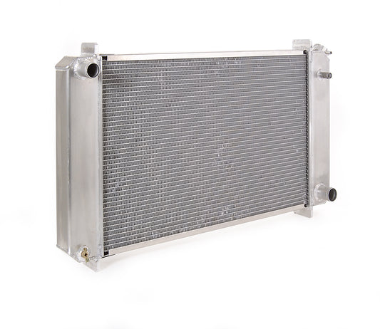Radiator Direct-Fit Polished Finish for 73-87 Chevrolet C/K 1/2, 3/4, 1 Ton Pickups Radiator Be Cool