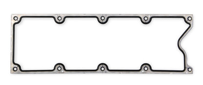 Valley Cover Molded Rubber with Aluminum Carrier Fits GM LS1/LS6 with 10-Bolt Valley Cover Mr Gasket