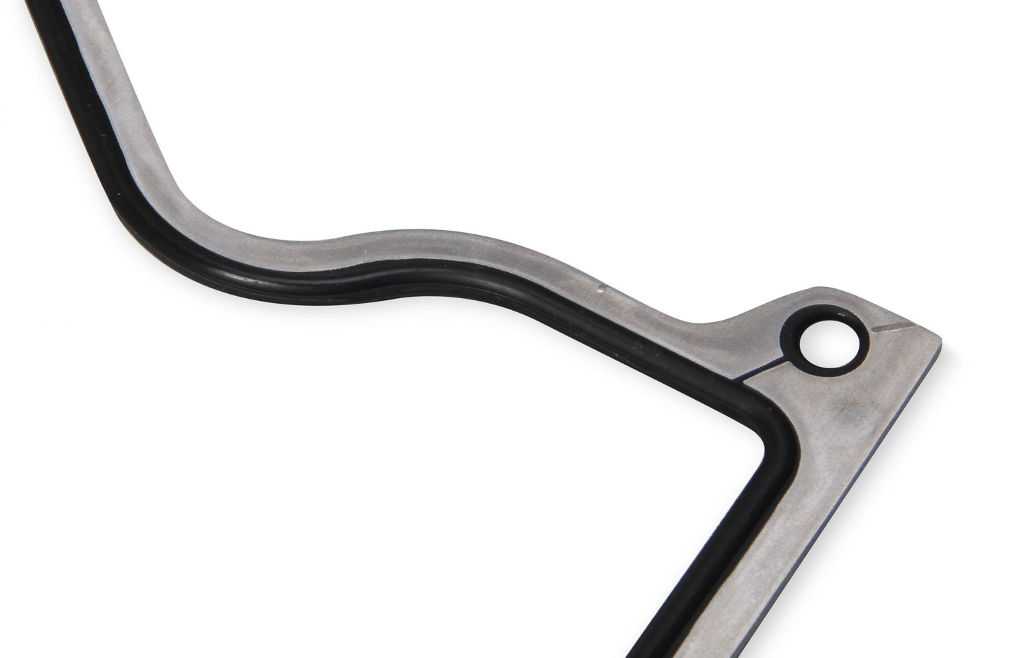 Valley Cover Molded Rubber with Aluminum Carrier Fits GM LS1/LS6 with 10-Bolt Valley Cover Mr Gasket-1