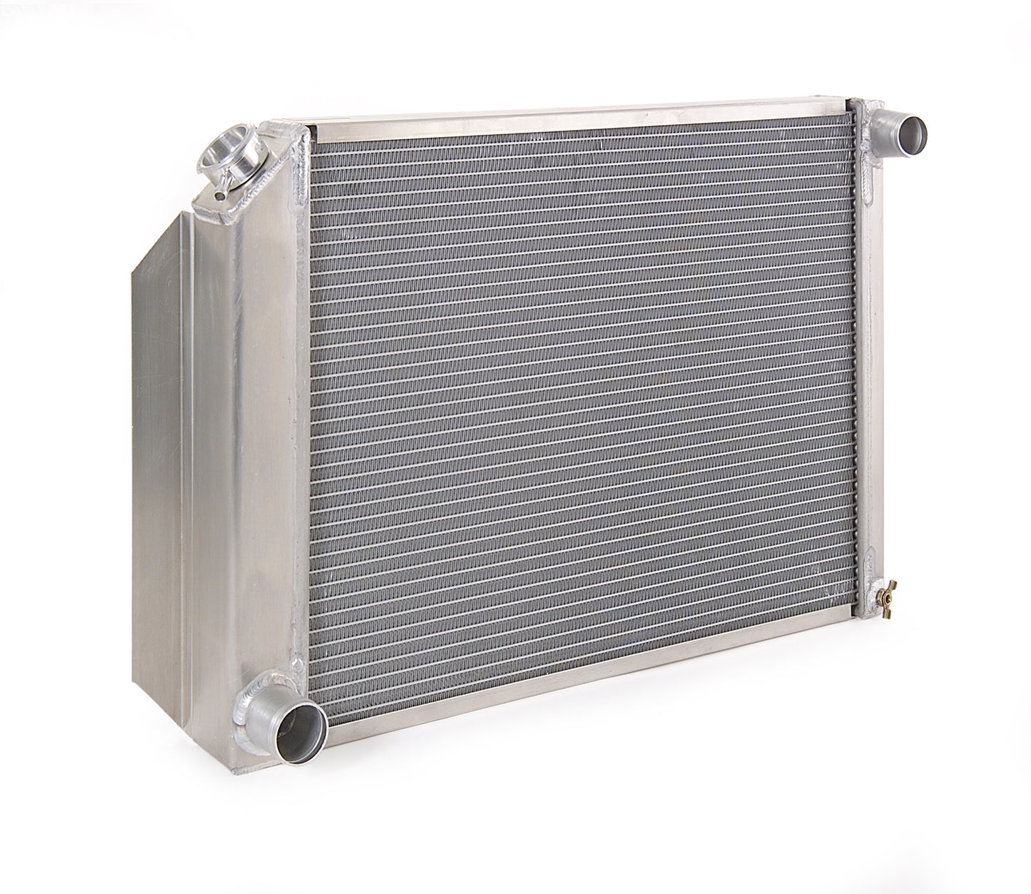 Radiator Direct-Fit Polished Finish for 71-82 Ford F100/F150/F250/F350 Radiator Be Cool
