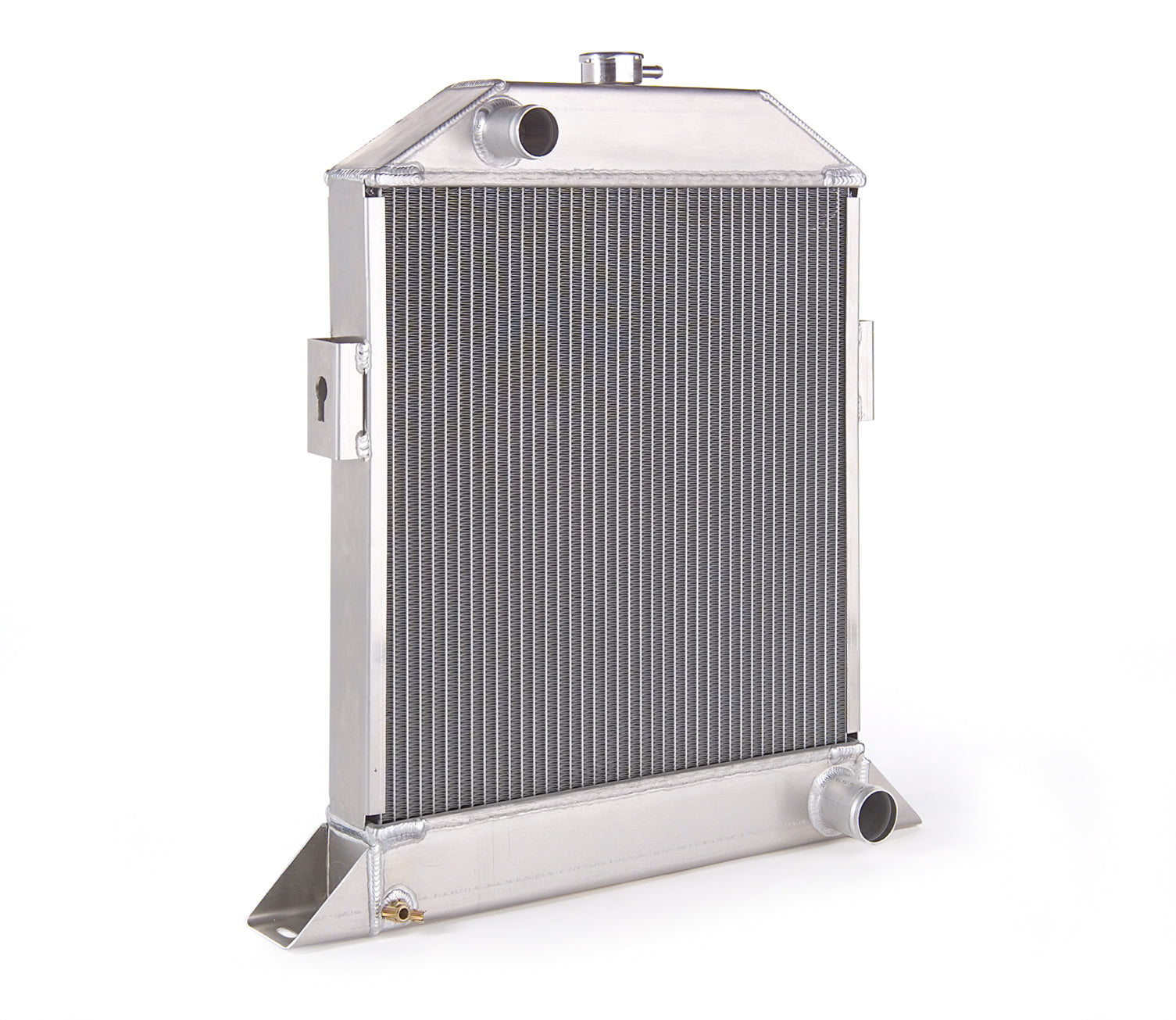 Radiator Direct-Fit Polished Finish for 82-93 Chevrolet S10 Pickup/S10 Blazer Radiator Be Cool