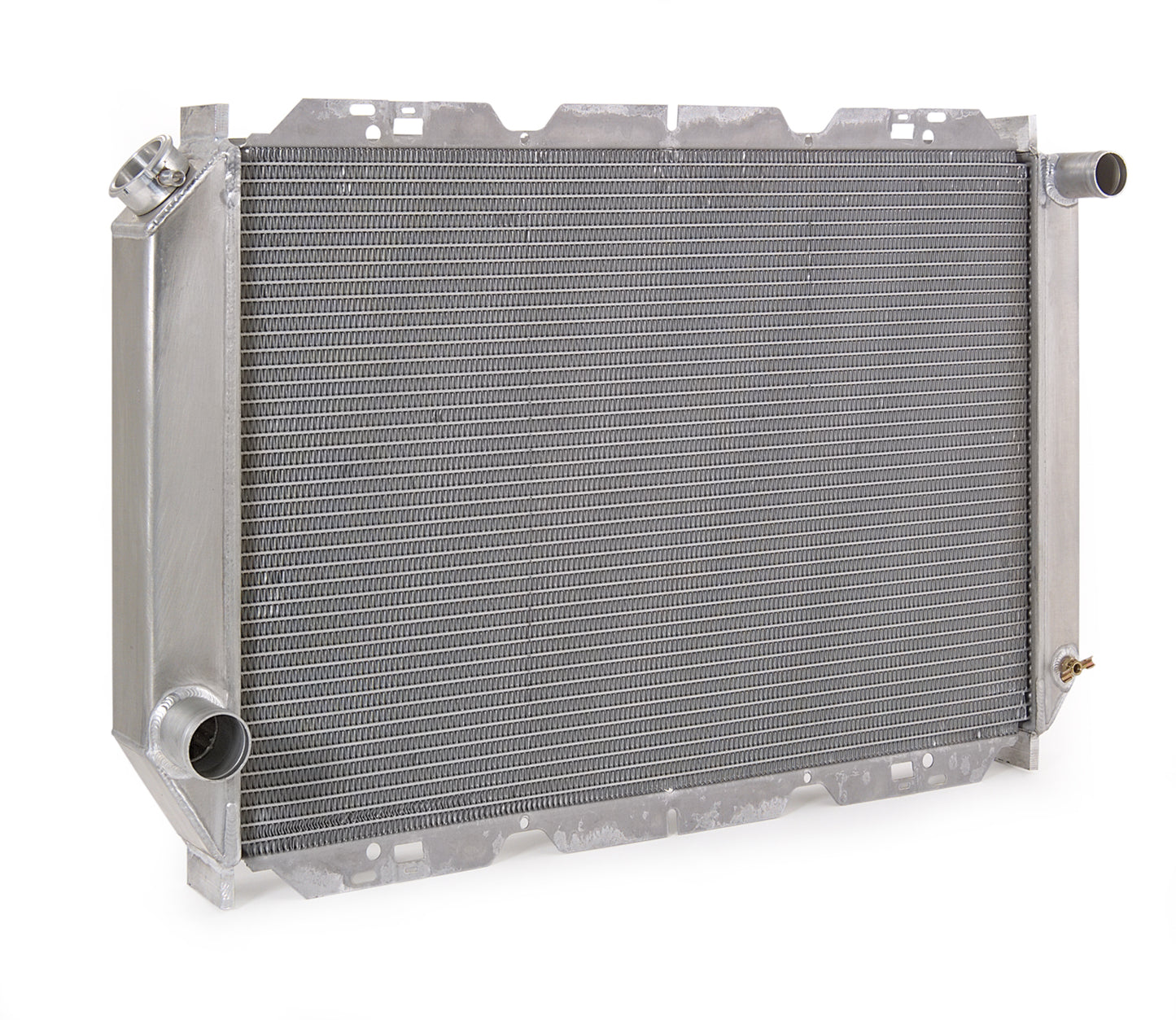 Radiator Direct-Fit Polished Finish for 80-84 Ford Bronco/F150/F250/F350 Radiator Be Cool