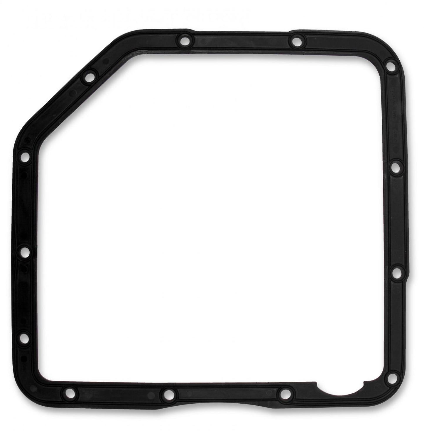 Transmission Pan Fits GM TH350 Molded Rubber w/ Nylon Carrier Mr Gasket