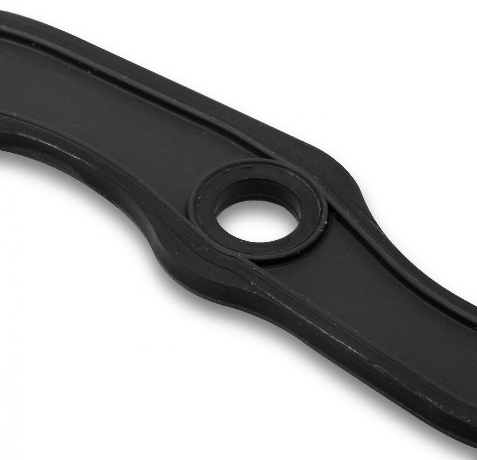 Transmission Pan Fits GM TH400 Molded Rubber w/ Nylon Carrier Mr Gasket-1