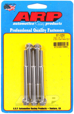 1/4 Inch SAE 12-Point Bolts - Stainless Polished ARP Racing Products-23