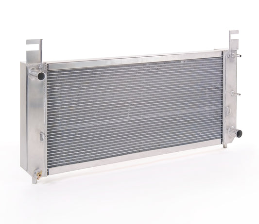 Radiator Factory-Fit Polished Finish for 02-04 Cadillac Escalade EXT/X 00-04 Chevrolet C/K 1500/2500/3500 Pickups w/Std Trans Radiator Be Cool