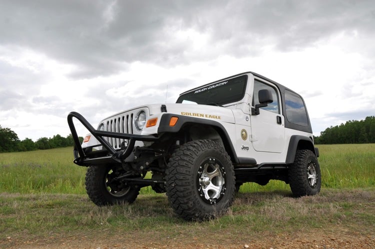 2.5 Inch Lift Kit X-Series Jeep Wrangler TJ (97-06)/Wrangler Unlimited (04-06) Rough Country-3