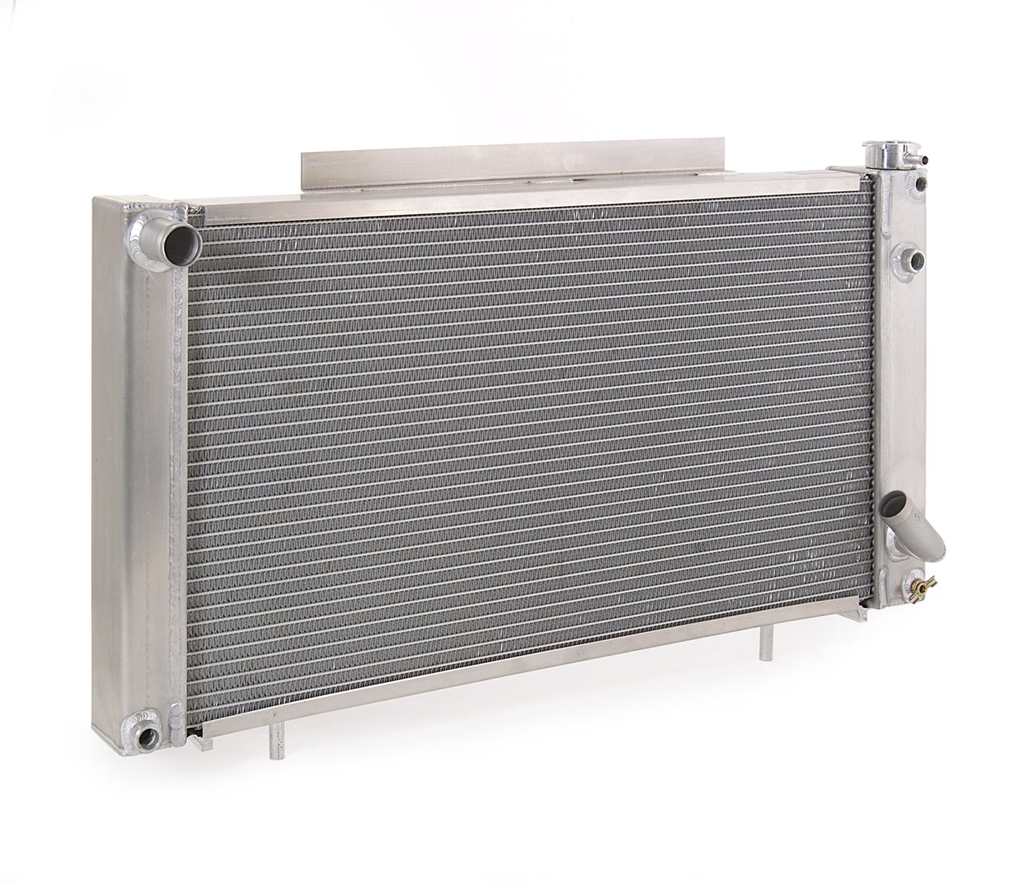 Radiator Direct-Fit Polished Finish for 82-93 Chevrolet S10 Pickup/S10 Blazer Radiator Be Cool-1