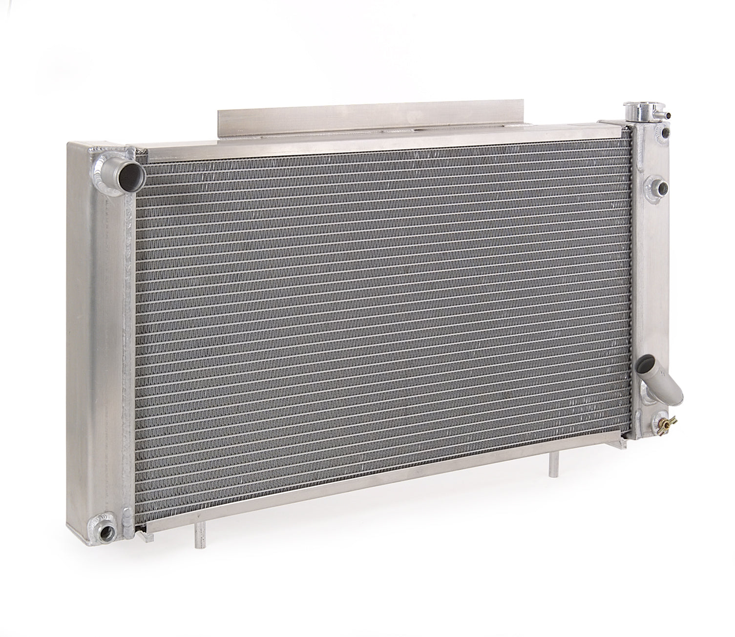 Radiator Direct-Fit Polished Finish for 82-93 Chevrolet S10 Pickup/S10 Blazer Radiator Be Cool-1