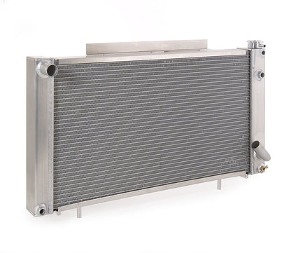 Radiator Direct-Fit Polished Finish for 82-93 Chevrolet S10 Pickup/S10 Blazer Radiator Be Cool-1