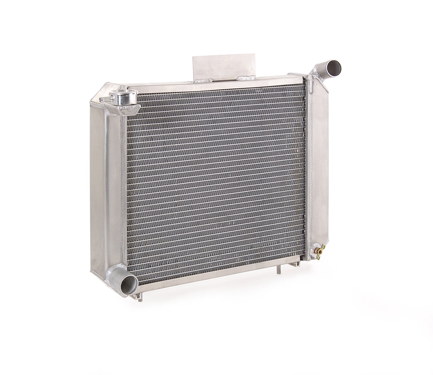 Radiator Direct-Fit Polished Finish for 84-94 Bronco 91-94 Explorer 82-94 Ford Ranger Radiator Be Cool