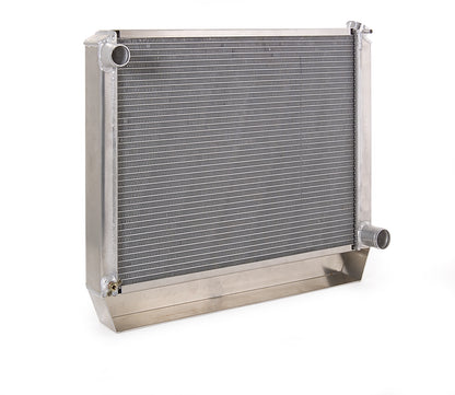 Radiator Direct-Fit Polished Finish for 63-66 Chevrolet C/K 1/2, 3/4, 1 Ton Pickups/Suburban/Panel Delivery Radiator Be Cool
