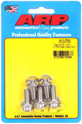 5/16 Inch SAE 12-Point Bolts - Stainless Polished ARP Racing Products-36