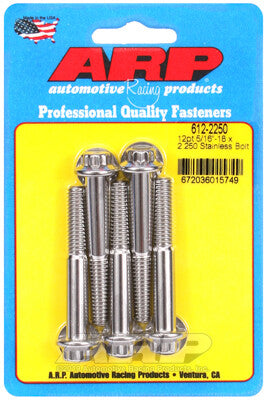 5/16 Inch SAE 12-Point Bolts - Stainless Polished ARP Racing Products-30