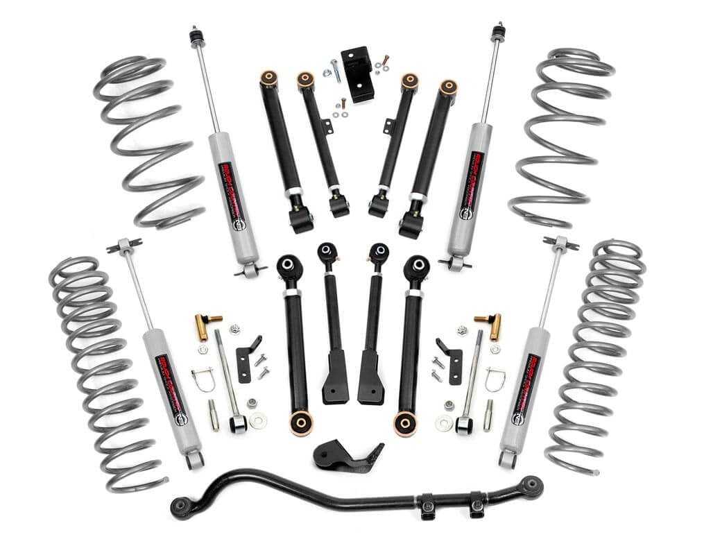 2.5 Inch Lift Kit X-Series Jeep Wrangler TJ (97-06)/Wrangler Unlimited (04-06) Rough Country