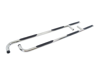 6000 Side Steps With Mounting Bracket Kit 1 Piece Wheel to Wheel Polished Stainless Steel 1999-2016 Ford F-250/F-350 Go Rhino