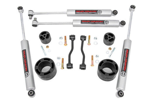 2.5 Inch Leveling Kit Spacers N3 Jeep Gladiator JT 4WD (2024-2025) Rough Country